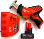 Milwaukee Kit 2420-20 M12 Hackzall Reciprocating Saw, 1) 3.0 Ah Battery, Charger. Fixed Price $127.97.