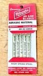 5 Pack Milwaukee 48-42-0860 Jig Saw Blades Abrasive Material New Nos Free Ship. Fixed Price $9.99.