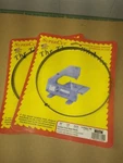 2X Band Saw Blade Three Wheeler 62" 1/4" Tpi .014" Hf 5395. Fixed Price $30.00.