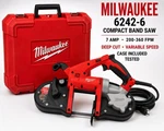 Milwaukee 6242-6 Deep Cut Variable Speed Portable Band Saw Case. Fixed Price $325.00.