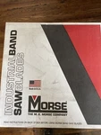 Morse ZWEG083C1014MAT-10' 10-1/2 Band Saw Blade, Ft. In L, 1" W,. Fixed Price $48.00.