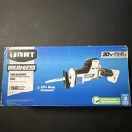 Hart HPRS50 20V Brushless One Handed Reciprocating Saw - Tool Only. Fixed Price $73.00.