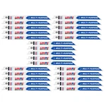 Lenox 8" 10TPI Multiwolf Wave Edge Reciprocating Saw Blades 25PK, 20590B810R. Fixed Price $63.73.