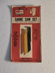 Vintage Kmart Sabre Saw Set ( New ). Fixed Price $8.00.