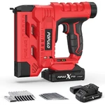 Populo 20V Gun Battery Powered, 18 Gauge In Cordless Brad Nailer Sta.... Fixed Price $131.73.
