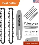 Versatile 8 Inch Low Profile Bar & Chain Kit For Portland Sunjoe Pole Saws. Fixed Price $43.08.