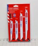 Craftsman 9PC Bi-metal Reciprocating Saw Blade Kit 2058840. Fixed Price $19.99.