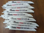 6" X .062" Tpi Morse Pro Demo-wood (havoc) Bi-metal Recip Saw Blade- 20 Pack. Fixed Price $50.15.