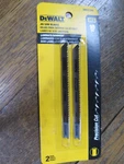 Dewalt Jig Saw Blades Downcut Laminate 10TPI DW3712H2 New. Fixed Price $5.00.