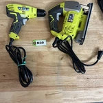 Ryobi JS651L1 6.1A Orbital Jig Saw And Drill D43- N30. Fixed Price $49.00.
