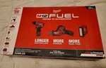 New Sealed Milwaukee M12 Fuel 12V Cordless 3-TOOL+2 Battery Combo Kit 3495-23. Fixed Price $240.00.