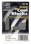 Olson Genuine Cool Blocks CB50000BL Fits Delta 14" Band Saws. Made Usa. Fixed Price $20.97.