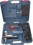 Bosch JS470E Corded Jigsaw Case With Blade & Instruction Book. Fixed Price $100.00.