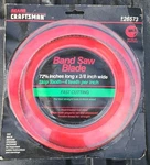 926573 Sears Craftsman 72-5/8" Band Saw Blade 3/8 Wide 4 Teeth Inch Skip Tooth. Fixed Price $29.99.