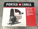 New In Open Box Porter-cable Orbital Jig Saw 6.0-AMP Corded (PCE345). Fixed Price $64.95.