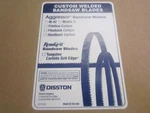 Disston (M2107) 7'-9-1/2" X .02" Bandsaw Blade With 15 Pitch New. Fixed Price $19.95.