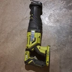 Ryobi One+ 18V Brushless Reciprocating Saw Battery Green/black P517. Fixed Price $25.00.