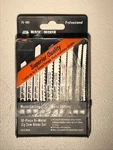 10 Pcs Assorted Black & Decker Bi Metal Jig Saw Blades Swiss Made. Fixed Price $19.90.