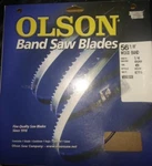 Olson Band Saw 56-7/8 X1/4 Wood WB56353DB For Blade!. Fixed Price $15.99.