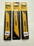 New Dewalt DW4811 6" 18TPI Reciprocating Saw Blade 15PACK. Usa. Fixed Price $32.29.