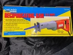 Chicago Electric Power Tools Reciprocating Saw #4095 Corded. Fixed Price $40.00.
