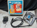 Vintage Penncraft Usa Variable Speed Sabre Saw Works Box. Fixed Price $52.00.