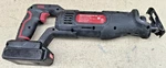 Hyper Tough AQ80030G Reciprocating Saw With Battery Good Shape Working. Fixed Price $41.89.