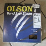 Olson Band Saw Blade - Flex Back #2034114 Width 1/4 .025 Gauge (b 97). Fixed Price $13.99.