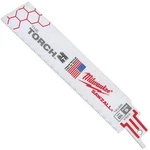 Milwaukee Torch Reciprocating Sawzall Blade 6" X 1" 18 Tpi 48-00-5784 (100 Pack). Fixed Price $258.00.