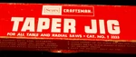 Vintage Sears Craftsman Taper Jig 9 3233 Nos. Fixed Price $27.49.