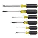 Klein Tools 85074 6-PIECE Cushion-grip Screwdriver Set Slotted Phillips. Fixed Price $65.56.