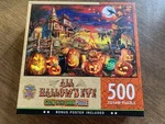 Master Pieces Jigsaw Puzzle Hallow's Eve ,500 Pre-owned Complete!. Fixed Price $8.00.