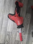 Milwaukee Hackzall Cordless Reciprocating Saw Red/black, Blades, Used. Fixed Price $65.00.