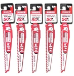 5PK Diablo DS0606CWS Reciprocating Saw Blade 6" Carbide Nail-emb. Wood Fr.sh.. Fixed Price $35.35.