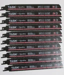 Lot Of 20 Ea. New Task T24506 Heavy Metal 9" 229MM 8/10 Reciprocating Saw Blades. Fixed Price $24.95.