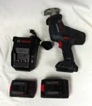 Bosch GSA18V-083 Max Li-ion Compact Reciprocating Saw 2 Batteries & Charger. Fixed Price $189.99.