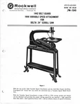 Delta Rockwell 1442 Belt Guard 1444 Variable Speed Attachment 24" Scroll Saw. Fixed Price $20.24.