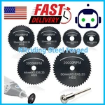 Black Circular Saw Disc Set Dremel Mini Drill Rotary Tool Wood Cutting Blade. Fixed Price $6.95.