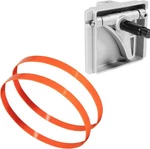 Alloy Upper Wheel Hinge & Bracket Assembly + 2PC Urethane Band Saw Tires For Jet. Fixed Price $40.80.