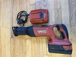 Hilti Saw SR30-A36 Cordless Reciprocating Heavy Duty With Battery Kit 36V. Fixed Price $275.00.