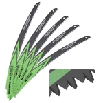 Workpro 5PCS 15" 380MM Wood Pruning Reciprocating Saw Blade Set Arc Edge 6TPI Us. Fixed Price $30.99.