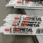 Set Of 50 Itm 8" 14TPIBI-METAL Replacement Blades #RB814HDFOR Reciprocating Saws. Fixed Price $120.00.
