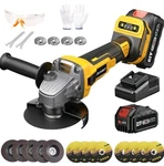 Avhrit Cordless Angle Grinder 21V AG036 Battery Motor Metal 10X5" Wheel. Fixed Price $58.79.