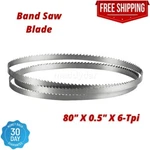 Bosch BS80-6H 80-INCH X 1/2-INCH 6-TPI Heavy Duty Stationary Band Saw Blade. Fixed Price $15.90.