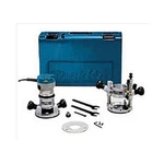 Makita RF1101KIT2 2-1/4 Variable Speed Corded Router Kit, With Plunge Base. Fixed Price $384.00.
