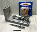 Kreg K2 Pocket Hole Jig System - Made Usa Cast Aluminum + Wood Plugs. Fixed Price $135.00.