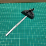 Delta Rockwell 34-660 Table Saw Miter Gauge Push 19 1/2 X 3/4" 3/8" Rod. Fixed Price $24.64.