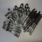 Service For Lenox Stainless Flatware Glossy Eternal 18/10 Korea. Fixed Price $249.99.