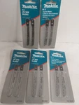 5 Packs Of Makita 723024-6-2 No. 9 Jigsaw Blade 8 Tpi Teeth Shank. Fixed Price $29.99.