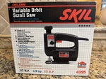 Skil Saw Variable Speed Vari-orbit Scroll Jig Number 4395 Woodworking New. Fixed Price $31.50.